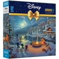 thumbnail image 3 of Ceaco: Thomas Kinkade - Disney: Mickey et Minnie's Evening Sleigh Ride Puzzle 1000 pièces, 3 of 3
