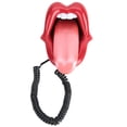 thumbnail image 2 of Teléfono de Escritorio Multifuncional ANGGREK Rojo Con Forma De Lengua Grande Para Oficina, 2 of 8