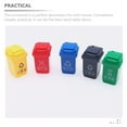 thumbnail image 3 of KAKOWELY 5pcs Miniature Garbage Cans Mini Trash Cans Mini House Garbage Models Sand Table Decorations,1.57"X1.18"X0.98", 3 of 5