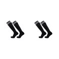 thumbnail image 2 of Greeniant Calcetines atléticos duraderos y elásticos para jugadores de hockey y fútbol, convenientes para instalar espinilleras en la negro para adulto 2Conjunto, 2 of 6