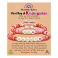 thumbnail image 6 of Kindergarten Bracelet Mommy And Me Matching Set First Day Of School For Mom And Daughter Heartwarming Keepsake Jewelry, 6 of 7