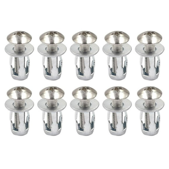 ZOUBAOQ Jack Nut M6 Jack Metal Bolt Nuts Bolt Petal Bolt Nuts Carbon Steel Hollo S