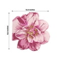 thumbnail image 3 of Efavormart 20 Pack Pink Peony Flower Shaped 2-Ply Paper Cocktail Napkins For Wedding Shower, Elegant Disposable Party Beverage Napkins, 3 of 5