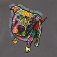 thumbnail image 2 of Dean Russo Some Angels Dog Lover Ladies Racerback Tank Top, Dark Grey, Small, 2 of 6