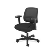 basyx HVL995 Height-Adjustable Arm Kit, Black