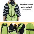 thumbnail image 4 of CBFFDC Sac de Rangement pour Fournitures pour Animaux Sac à Dos de Voyage Résistant aux Rayures Transporteur Extérieur pour Petits Chiens Réglable avec Boucle de Fixation Pliable et Respirant, 4 of 7