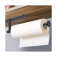 thumbnail image 1 of Portarrollos de papel para toallas: estante para rollos de papel para debajo del gabinete, montaje vertical u horizontal, 1 of 1