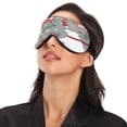 thumbnail image 3 of IAUYY Sleep Mask, Super Soft Eye Masks with Adjustable Strap, Lightweight Comfortable Blindfold,Perfect Blocks Light for Men Women Birds Flying Around, 3 of 7