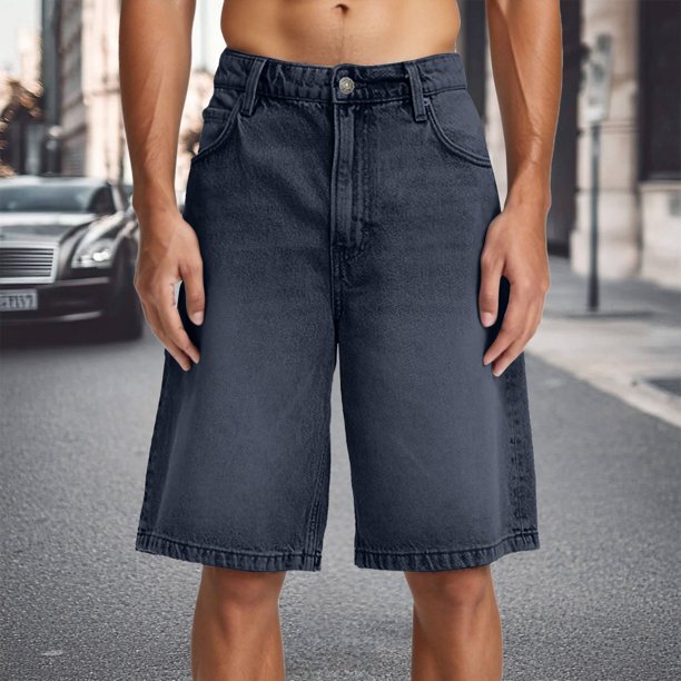 WILLBEST Jeans Mujer Pantalones Cortos Vaqueros Holgados y 2025 Para Hombre, Ropa Informal Cómoda Para Primavera, Verano y Otoño, Conjuntos Versátiles Para El Día A Día Con Camisetas Sin Mangas.
