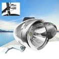 thumbnail image 3 of Amdohai Classical Chrome Vintage Bike Light Headlight Front Retro Head Lamp, 3 of 7