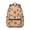 Football Arrow Beige, variant on Football Icon Green Pattern Backpack for School, Cute School Bag with Adjustable Shoulder Straps and Padded Back, 15.3"x11"x7.1"