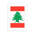 thumbnail image 1 of Lebanon National Flag Asia Country Desktop Photo Frame Picture Display Decoration Art Painting, 1 of 3