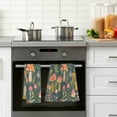 thumbnail image 4 of Yayeee 100% Cotton Hand Towels for Bathroom 16" x 28" Soft Absorbent Kitchen Towel, Orange Mushroom, 4 of 7