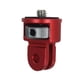 thumbnail image 1 of Adaptador de mini trípode de 360 ​​grados de aleación de aluminio universal para cámara de acción rojo gris, 1 of 6