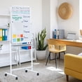 thumbnail image 3 of VIVO Mobile Dry Erase Board 24" x 36" Magnetic Double Sided Whiteboard Stand, 3 of 8