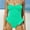 Green, variant on MSJUHEG One Piece Swimsuit Women,Pink Swimsuits for Women,Striped Swimsuits for Women,Ribbed Monokinis Swimsuit Bathing Suits Swimwear,Bandeau Tankini Swimsuits for Women,Ruffle Bikini Pink S
