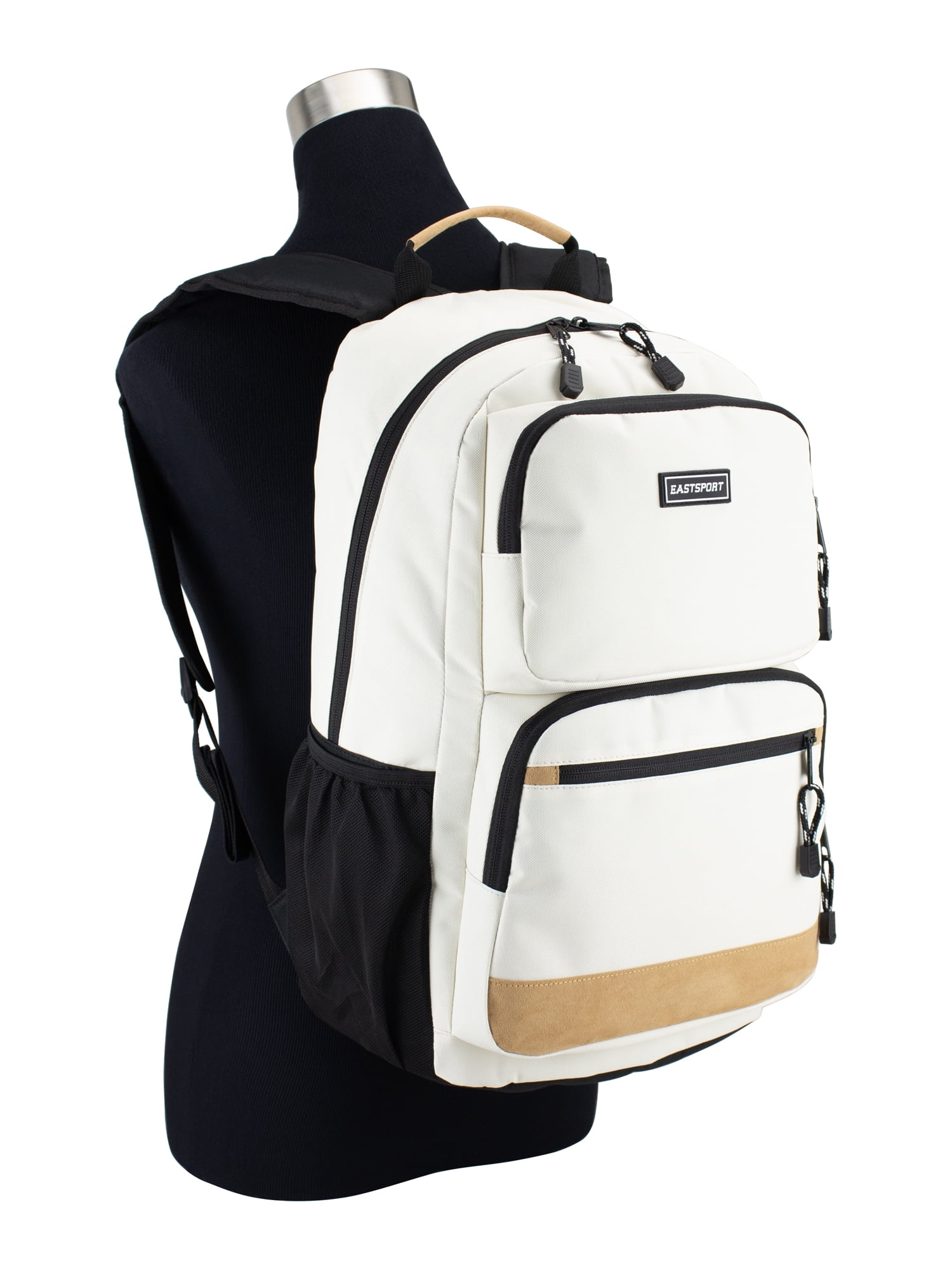 Eastsport Unisex 17" Aurora Core Backpack, Eggshell