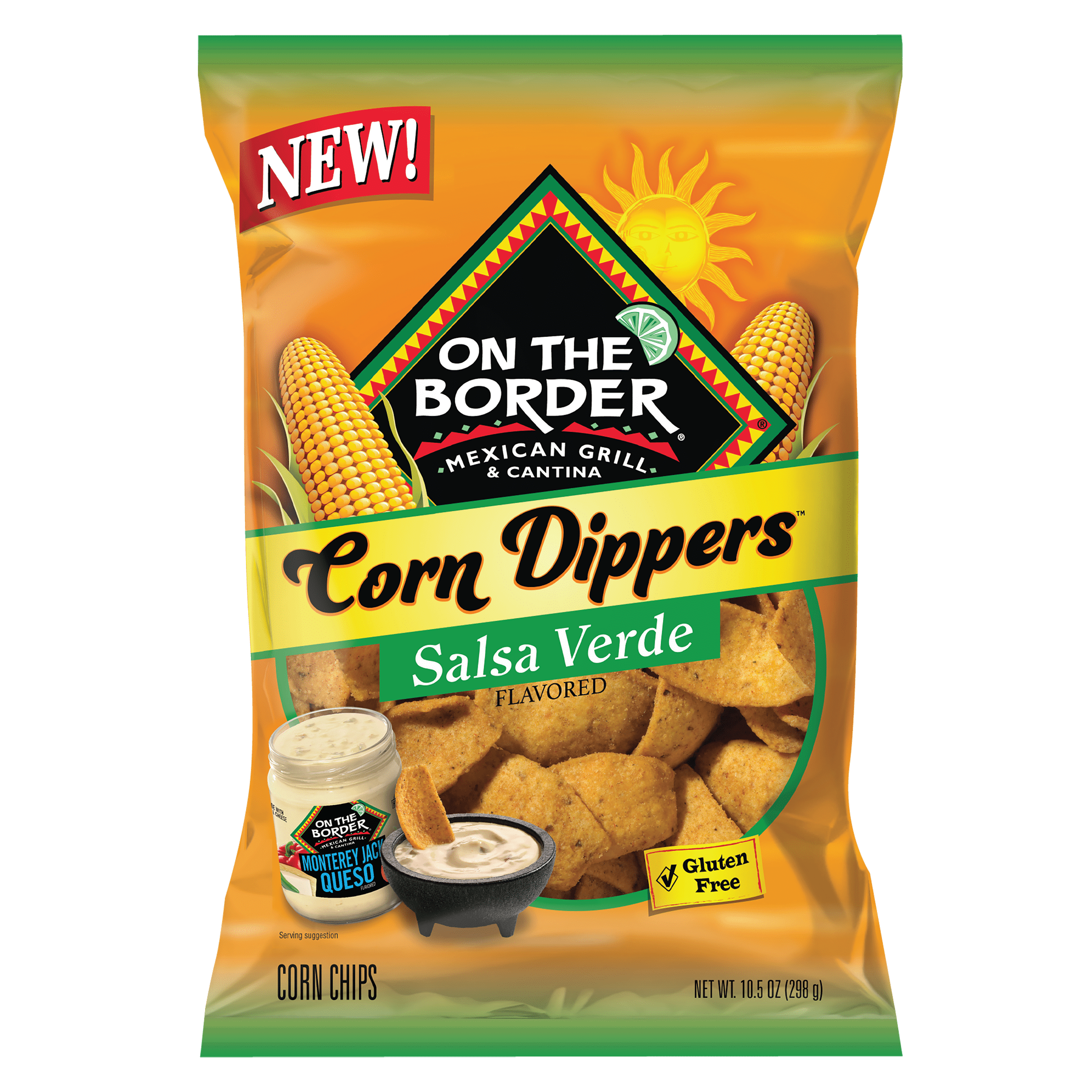 CHIPS,Corn Chips, Salsa Verde,OTB,10.5oz