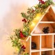 thumbnail image 4 of Muyoka Cadena de luces de frutas rojas de Navidad de 5.9 pies Luces de guirnaldas de luces LED de ratán con perlas de lámpara de frutas rojas con 20 LED Decoración de ambiente para Navidad Año nuevo C Muyoka Hogar, 4 of 7