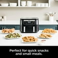 thumbnail image 2 of Ninja DZ090C Foodi 6-qt. 5-in-1 2-Basket Air Fryer with DualZone Technology, 2 of 9