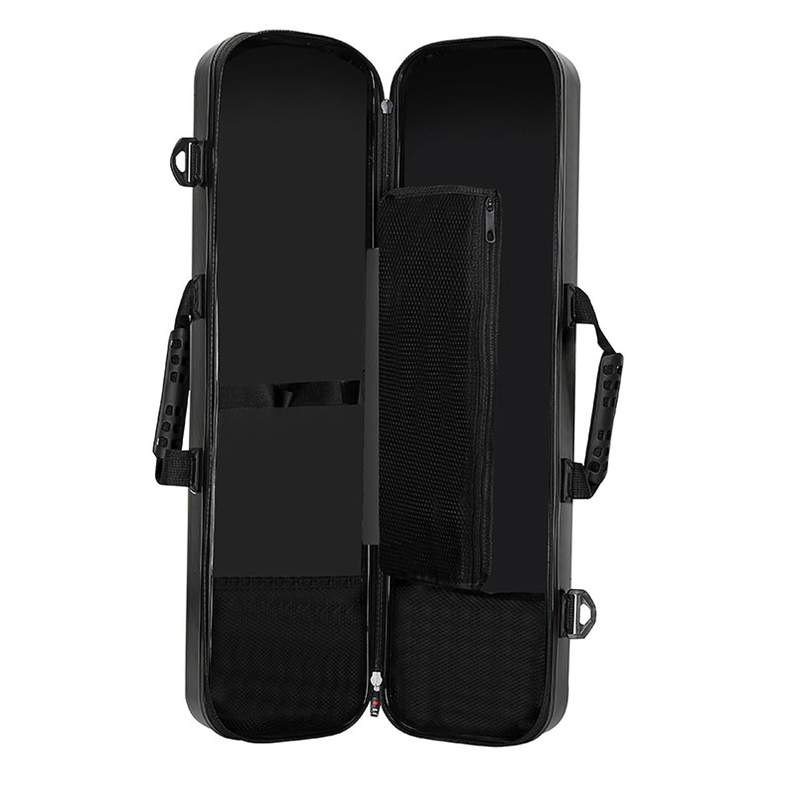 figatia Fishing Gear Bag Anti-scratch Body Bag for Angling Ice Fishing Small Black