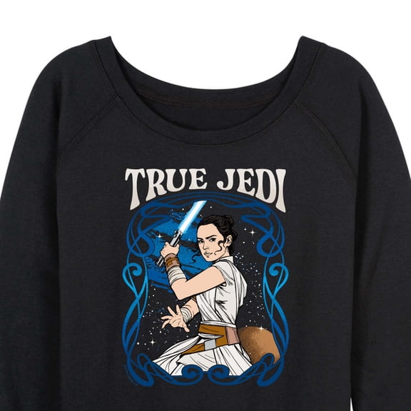 Star Wars - Rey Art Nouveau - Women's French Terry Long Sleeve Pullover
