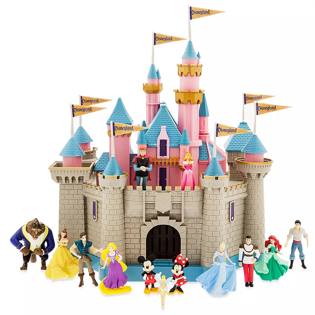 sleeping beauty castle toy