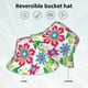 thumbnail image 2 of Balery Vector Mexican Otomi Style Bright Sombreros para el sol para hombre y mujer, sombrero de pescador con UPF 50+, 2 of 6