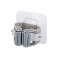 thumbnail image 1 of Multiusos: ya sea en interiores o exteriores, el soporte para fregona resistente puede ayudarlo a ahorrar espacio, perfecto para la cocina, el armario, el baño, el garaje, el lavadero, la of, 1 of 5