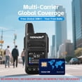 thumbnail image 6 of TIDRADIO TD-M15  Unlimited Range Rapid Global Walkie Talkies PTT Push-to-Talk Over Cellular Nationwide 5000+ Miles POC 4G LTE Handheld Long Range Two Way Radio for Team Management -2pack, 6 of 13