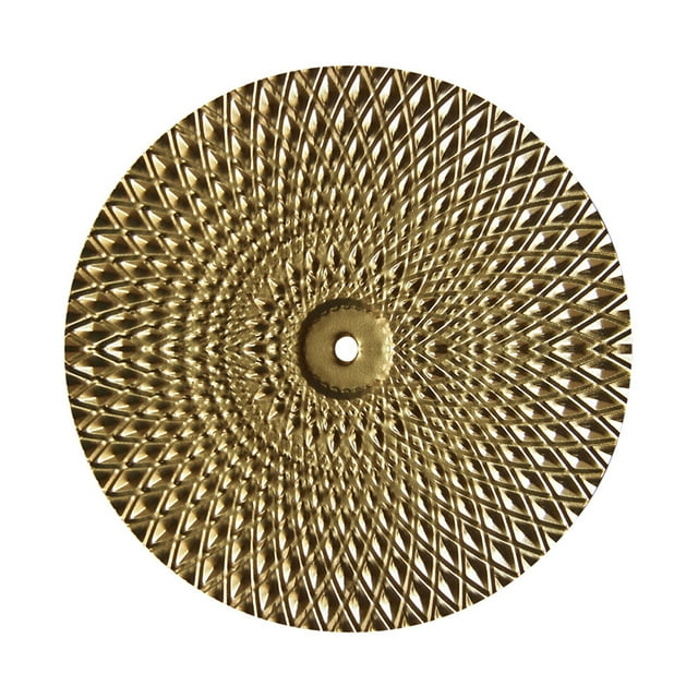Small Type A Modern Home Creative Straight Wavy Circular Design Iron Art Wall Decoration (15*15cm)