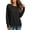 Black, variant on Hurxie Womens Sweatshirts Fall Fashion Long Sleeve Tops Comfy Crewneck Casual Shirts Black,XL