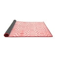 thumbnail image 2 of Ahgly Company Indoor Rectangle Abstract Red Contemporary Area Rugs, 8' x 10', 2 of 4
