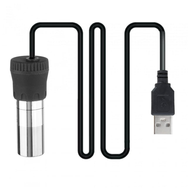 Calentador de acuario jinwen Calentador de pecera pequeña para calentar peceras de agua dulce y salada 10W Ajuste 1L