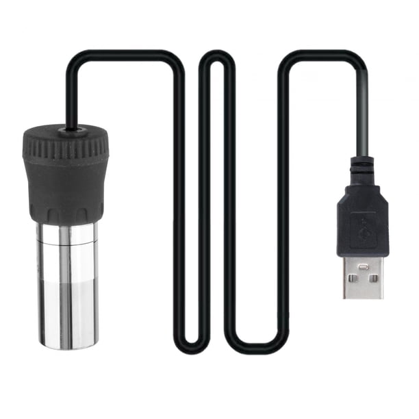 Calentador de acuario con varilla de calentamiento de precisión y termostato de 26 degreeC. Mini calentador de acuario. 10W Ajuste 1L
