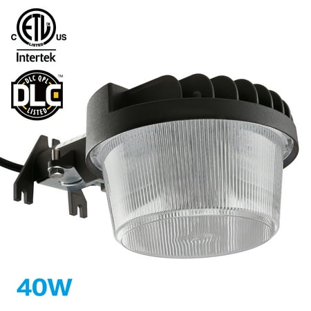 Torchstar 40w Led Security Light Dusk To Dawn Outdoor Barn Torchstar 40w Led Security Light Dusk To Dawn Outdoor Barn 4800lm Flood For Yard Patio Garage Garden 3000k Warm White