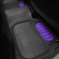 thumbnail image 5 of FH Group Solid Black Heavy Duty Floor Mats from FH Group for Auto Car w/ Free Dash Mat, 5 of 7