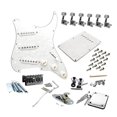 thumbnail image 4 of Milaget DIY Electric Guitar Kits Portable Retro Multifunction Backplate Accesssories white A, 4 of 9