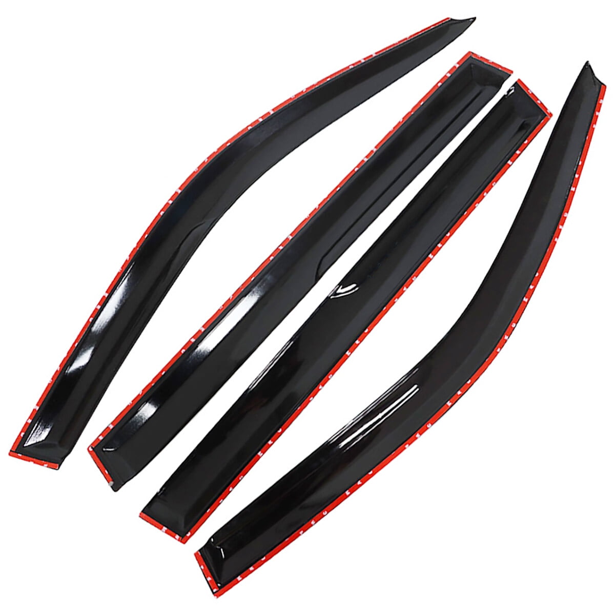 Fit for Toyota Highlander 2001-2007 Window Vent Visor Rain Deflector Sun Guard (4 Pcs)