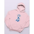 thumbnail image 3 of Anime Girl Ballerina Outfit Hoodie Women -Image by Shutterstock, Female Large, 3 of 4