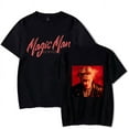 thumbnail image 2 of Jackson Wang T-shirt Magic Man World Tour Tee Merch Summer Unisex Crewneck Short Sleeve Print Clothes, 2 of 6