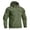Green, variant on Men Tactical Windproof Waterproof Softshell Jacket Hooded Fleece Lined Military Coat Outdoor Hiking Fall Winter Jackets Gray 3xL