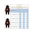 thumbnail image 2 of uukiA Infant 0-18 Months Unisex Baby Halloween Striped Long Sleeve Printed One-piece Romper, 2 of 6