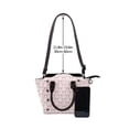 thumbnail image 4 of Lsque Cute Rabbit Pattern Leather Rivet Shoulder Bag – Elegant Genuine Leather & Microfiber PU Crossbody with Detachable Adjustable Strap, 4 of 5