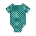 thumbnail image 2 of Rocae Aquamarine Glitter for Baby Climbing Clothes Soft Baby Romper for Active Infants Comfortable and Breathable Crawling Jumpsuit Unisex Baby Outfit 3 Months, 2 of 8