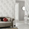 thumbnail image 2 of Graham and Brown  Eternal White Mica Wallpaper, 2 of 2