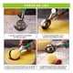 thumbnail image 3 of Cucharas para Helado Acero Inoxidable Pack 3 Tamaños Multicolor, 3 of 3