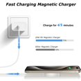 thumbnail image 2 of Cargador inalámbrico JUPAZIP, cargador magnético de 15 W, paquete de 2 unidades para iPhone 16, 2 of 7