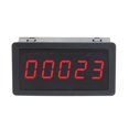 thumbnail image 1 of Plus Counter Panel Totalizer 0-9999 Digital LED Counter Panel Meter 5 Digits, 1 of 5