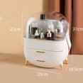 thumbnail image 3 of Makeup Organizer Large Capacity Cosmetic Storage Makeup Case with Drawer Lid, 3 of 10